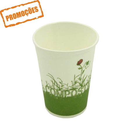 Copo Cartão Green Cup - 100 % Biodegradável